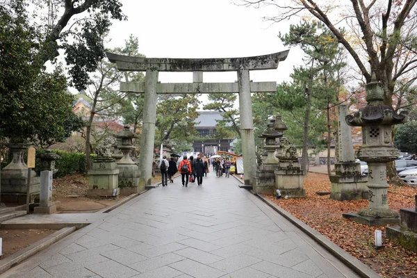 Kitano Kitano Tenmangu Sanktuarium Kioto — Zdjęcie stockowe
