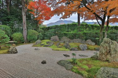 sonbahar Shinnyo do Kyoto tapınakta