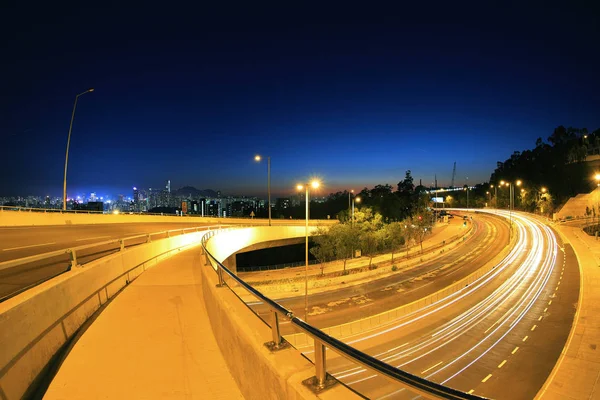 Main  highway Lung Kui Road, Kowloon — Stock Photo, Image