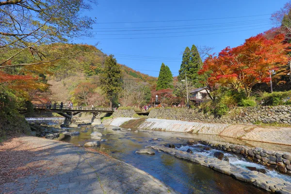 秋 Kamitakano 東山の自然の風景 — ストック写真