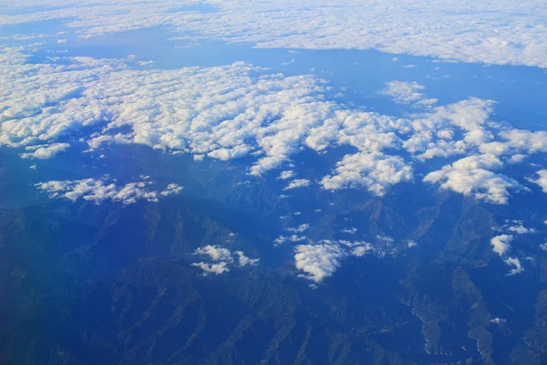 Der blick auf den oberen clound bei japan — Stockfoto