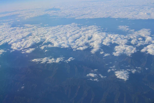 A vista do clound superior em japão — Fotografia de Stock