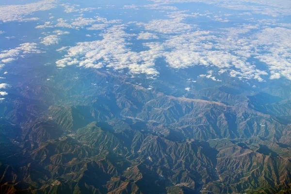 Перегляд верхній clound в Японії — стокове фото