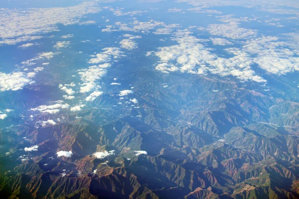 A vista do clound superior em japão — Fotografia de Stock