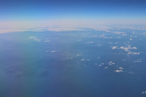 Luchtfoto van japan, het prachtige landschap — Stockfoto