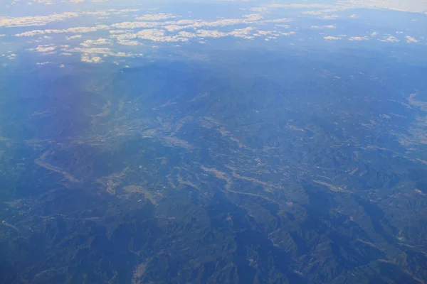 Aerial view of japan , the beautiful landscape — Stock Photo, Image