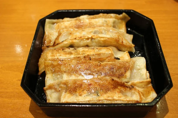 Dim sum chiamata Gyoza, asiatica tradizione alimentare — Foto Stock