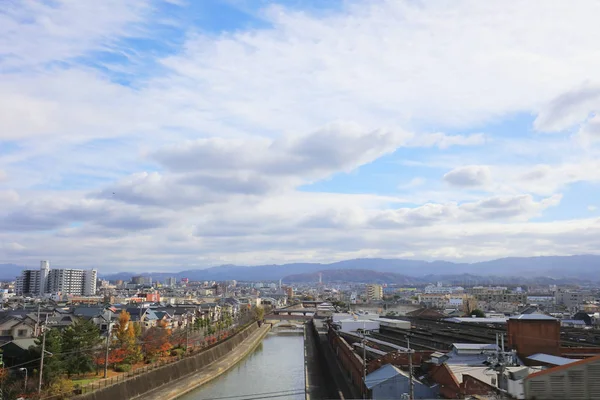 Nézd, Hanshin autópálya Kishiwada Osaka — Stock Fotó