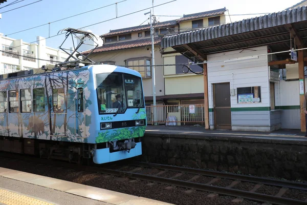 O principal transporte do sistema ferroviário de kyoto — Fotografia de Stock