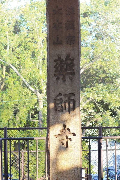 Un templo de ji de Yakushi en la ciudad antigua Nara —  Fotos de Stock