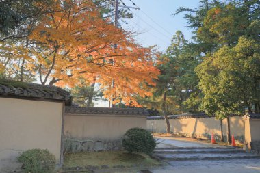 Şehir nara Japonya Saidai ji Tapınağı,