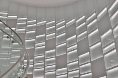 bir basit modern iç resimleri, merdiven ile