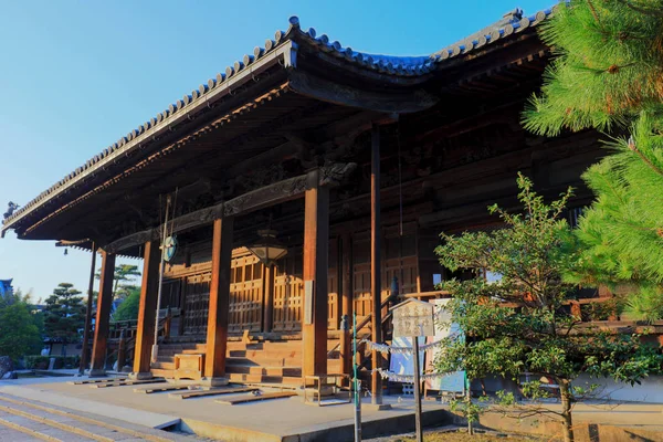 Una sala de Saidai templo de ji, nara japan — Foto de Stock