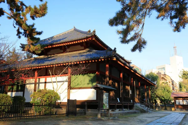 A Templo Saidai ji, en la ciudad nara japan —  Fotos de Stock