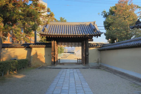 Een Saidai-ji tempel, op stad nara in japan — Stockfoto