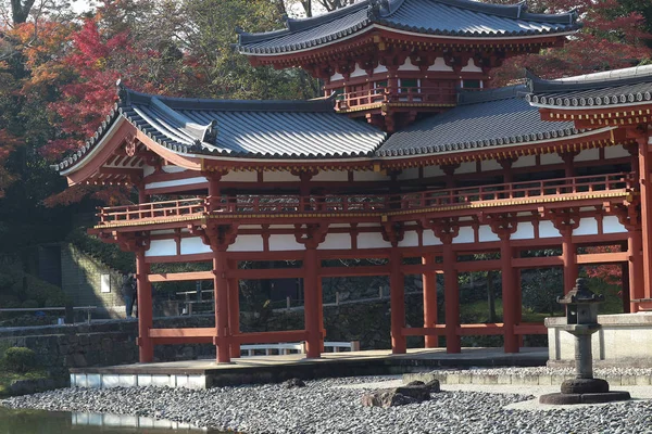 Het Protocol van Kyoto, Japan op de Byodo in tempel — Stockfoto