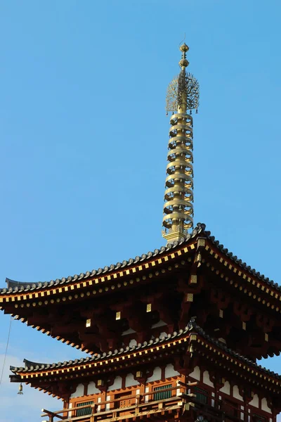 A tower of Yakushi ji in Nara, Japan — Stock Photo, Image