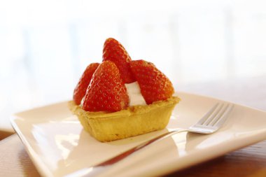 saman berry Pasta krema ile