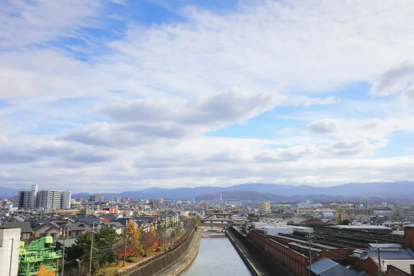 Vue sur l'autoroute Hanshin Kishiwada Osaka — Photo