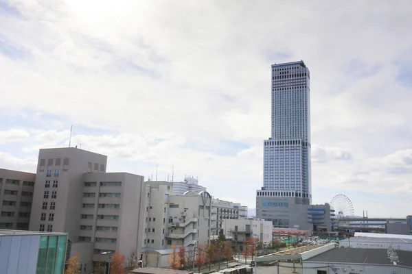 Vy över Hanshin Expressway Izumisano Osaka — Stockfoto