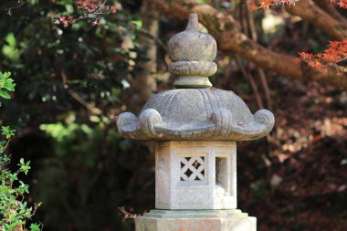 taş lamba Rurikou Tapınağı, kyoto
