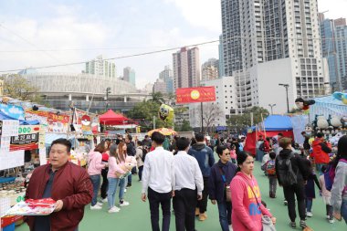 Ay yeni yıl Victoria Park 2018 adil