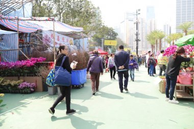 Ay yeni yıl Victoria Park 2018 adil