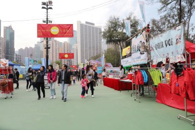 Ay yeni yıl Victoria Park 2018 adil