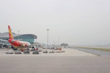 Jet Uçuş Hong Kong Havaalanı içinde yuvalanmış. 