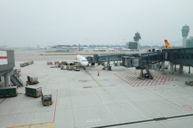 Jet Uçuş Hong Kong Havaalanı içinde yuvalanmış. 