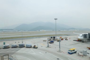 Jet Uçuş Hong Kong Havaalanı içinde yuvalanmış. 