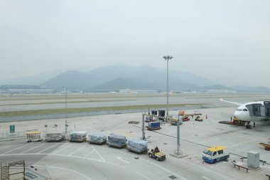 Jet Uçuş Hong Kong Havaalanı içinde yuvalanmış. 