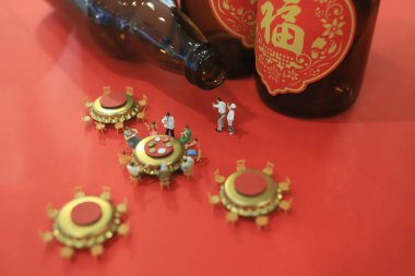 minyatür dünyasında bir alay