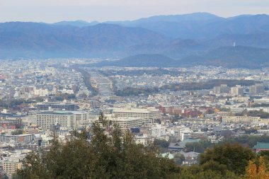 bir Seiryuden Japon eski tapınak görünümünü Kyoto