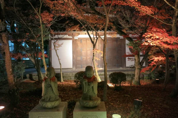 Kuil Eikando malam musim gugur — Stok Foto