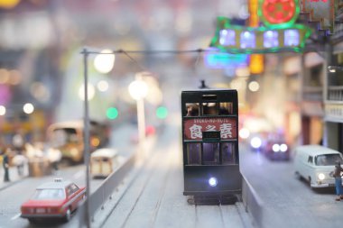 eğlenceli bir Mini modelleri görüntülemek eski Hk hayat