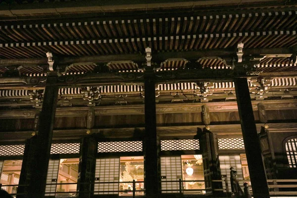 Eikando chrám noc podzim — Stock fotografie