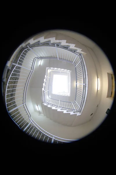 A spiral stair case made ​​of concrete at hk — Stock Photo, Image