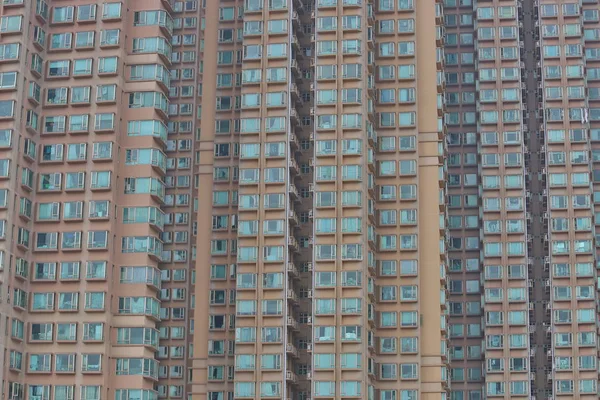 Edificio residenziale hong kong di giorno — Foto Stock