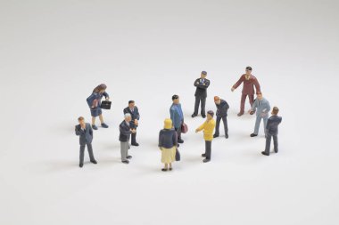 bir küçük iş adamları grubu toplantısı