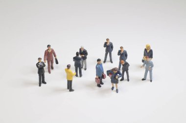 bir küçük iş adamları grubu toplantısı