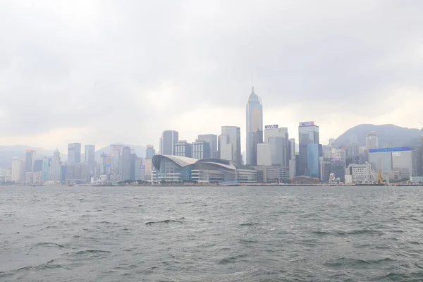 中国、香港のヴィクトリア湾の景観. — ストック写真