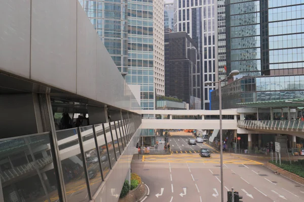 Syscrapers a Hong Kong durante il giorno, centrale — Foto Stock
