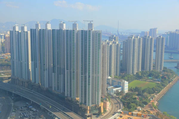 Tsuen wan v hong Kongu — Stock fotografie