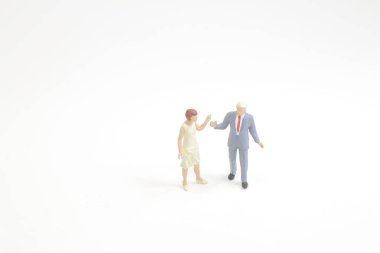 Sahne Alanı'ndaki bir mini busines insanlar