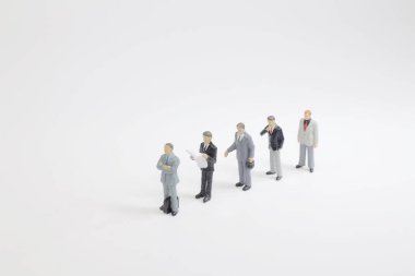 mini busines insanlar bekleyen taşıma