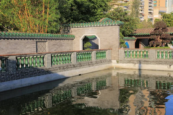 Lingnan ogród w hong Kongu — Zdjęcie stockowe