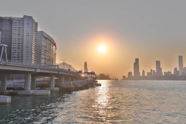 Kuzey noktası bölgesi görünümü victoria Limanı 