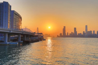 Kuzey noktası bölgesi görünümü victoria Limanı 