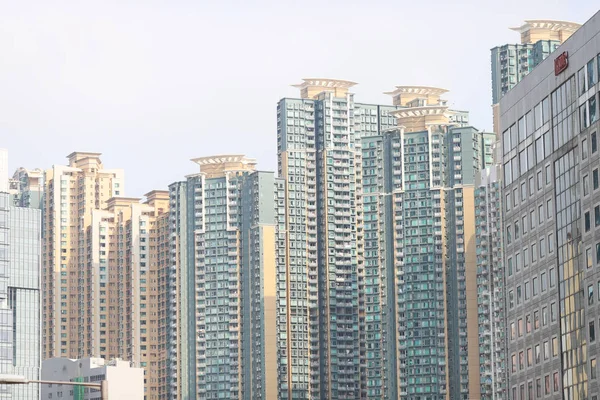 L'architecture abstraite moderne chez hong kong — Photo